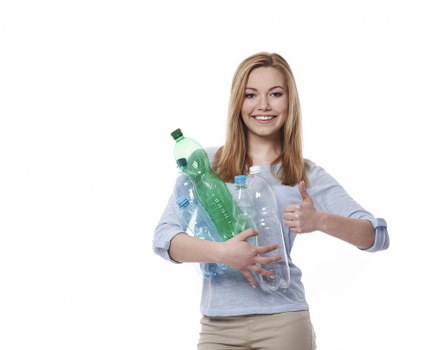 Recycling and waste sorting in an office