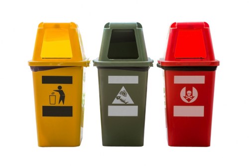 Icons for accepted payment methods used by commercial waste in Poplar