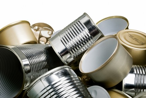 Inspector reviewing waste collection records